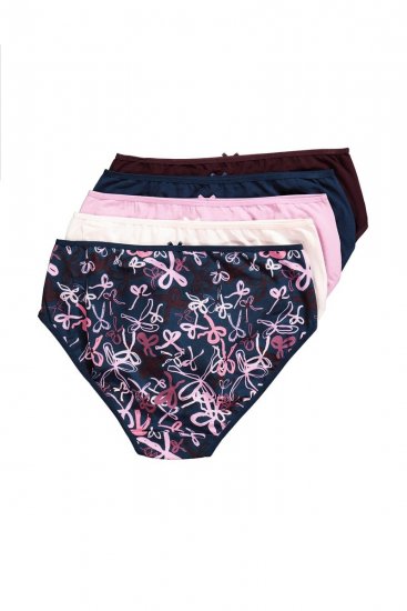 Ulla Popken 844495 Slip confezione da 5 Prugna - Slip - 