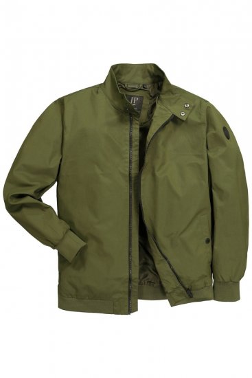 JP1880 844652 Giacca bomber con bottoni a pressione Kaki - Giubbotti - Giubbotti Uomo Taglie Forti