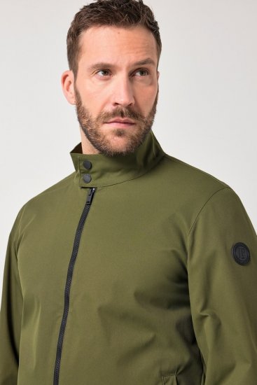 JP1880 844652 Giacca bomber con bottoni a pressione Kaki - Giubbotti - Giubbotti Uomo Taglie Forti