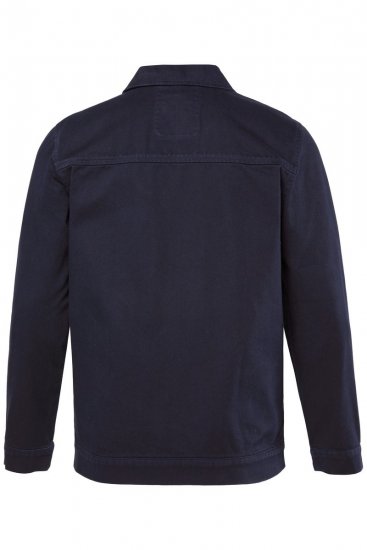 Men+ 876 Giacca di jeans con zip Blu scuro - Giubbotti - Giubbotti Uomo Taglie Forti