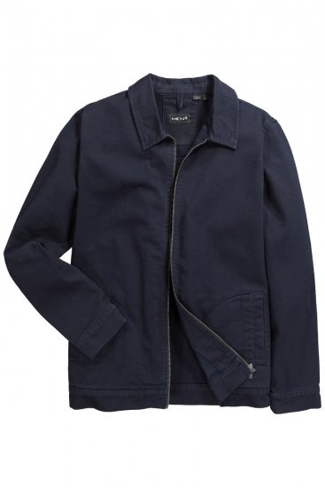 Men+ 876 Giacca di jeans con zip Blu scuro - Giubbotti - Giubbotti Uomo Taglie Forti