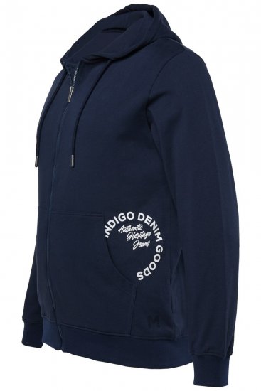 Men+ 957 Felpa con cappuccio e zip Blu scuro - Felpe & felpe con cappuccio - Felpe & Felpe con Cappuccio Uomo Taglie Forti