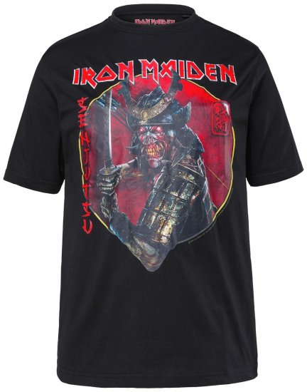 JP1880 845106 Iron Maiden Senjutsu T-shirt Nero - Magliette di band - T-shirt band taglie forti