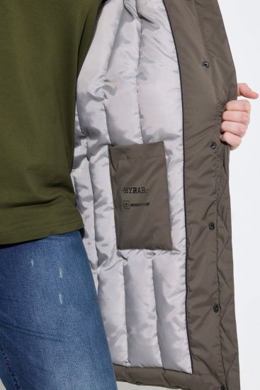 Ulla Popken 845111 Parka Verde scuro - Cappotti - Cappotti taglie forti da donna