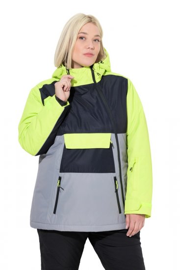 Ulla Popken 845115 Cappotto tecnico Grigio - Cappotti - Cappotti taglie forti da donna