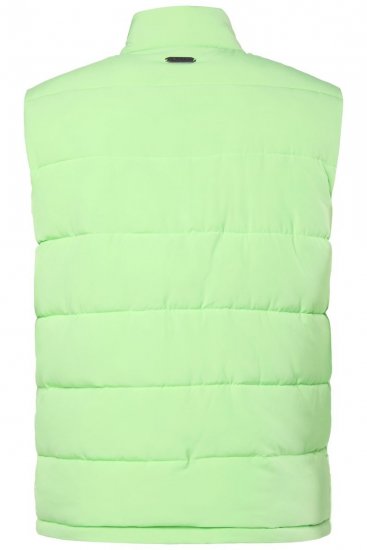 JP1880 845455 Gilet stretch trapuntato Verde pistacchio - Giubbotti - Giubbotti Uomo Taglie Forti