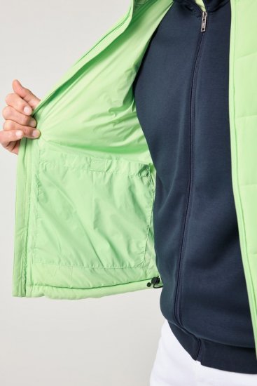 JP1880 845455 Gilet stretch trapuntato Verde pistacchio - Giubbotti - Giubbotti Uomo Taglie Forti