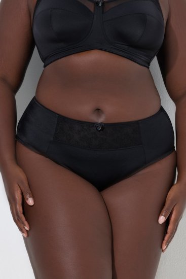 Ulla Popken 845511 Slip Nero - Slip - 