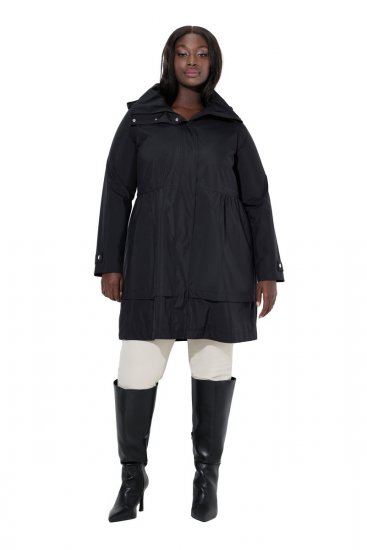Ulla Popken SYMPATEX Triple Function Jacket Black - Giacche - Giacche taglie forti da donna
