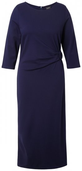 Ulla Popken 845705 Abito in jersey Blu scuro - Vestiti midi - Abiti midi taglie comode