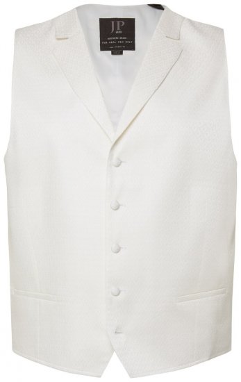 JP1880 846048 Gilet da cerimonia Bianco sporco - Abiti - Abiti da Uomo Taglie Forti