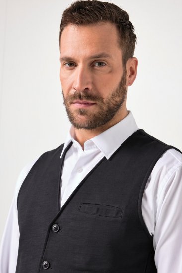 JP1880 846089 Gilet in felpa Nero - Abiti - Abiti da Uomo Taglie Forti