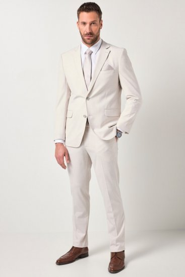 JP1880 Furore Flexnamic Blazer Bianco sporco - Abiti - Abiti da Uomo Taglie Forti