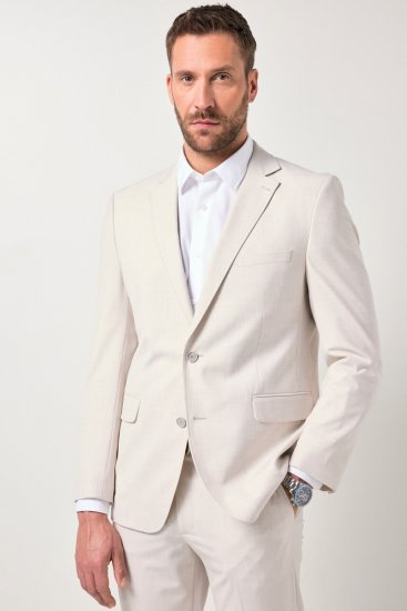 JP1880 Furore Flexnamic Blazer Bianco sporco - Abiti - Abiti da Uomo Taglie Forti