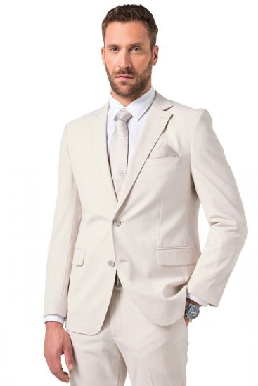 JP1880 Furore Flexnamic Blazer Bianco sporco - Abiti - Abiti da Uomo Taglie Forti