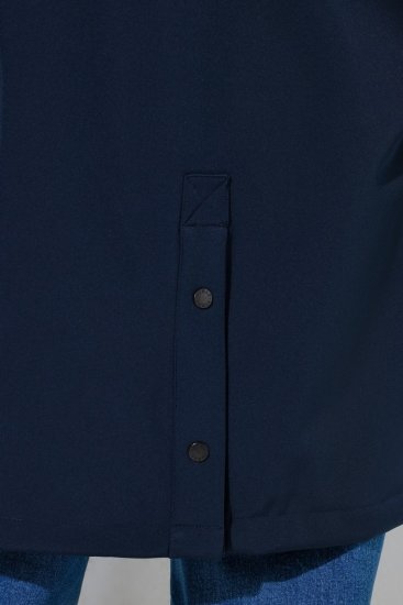 Ulla Popken 846278 Cappotto softshell Blu scuro - Cappotti - Cappotti taglie forti da donna