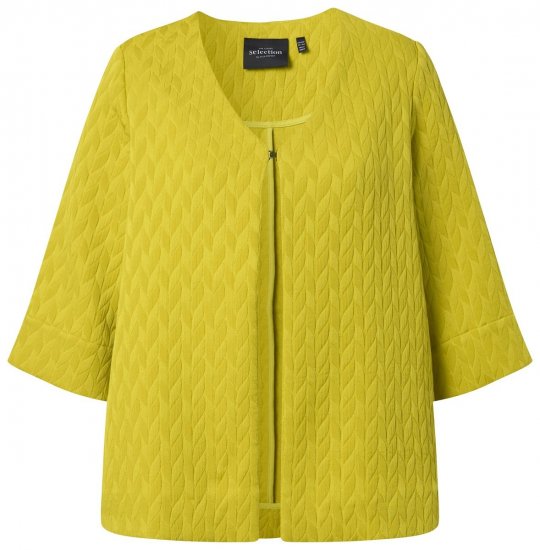 Ulla Popken 846339 Giacca Verde oliva - Giacche - Giacche taglie forti da donna