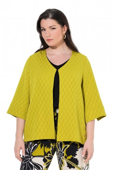 Ulla Popken 846339 Giacca Verde oliva - Giacche - Giacche taglie forti da donna