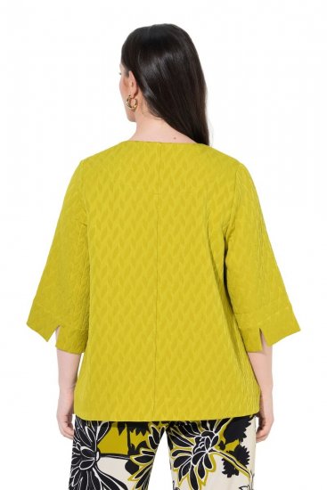Ulla Popken 846339 Giacca Verde oliva - Giacche - Giacche taglie forti da donna