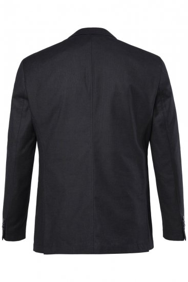 JP1880 Korsika Blazer effetto lino Nero - Abiti - Abiti da Uomo Taglie Forti