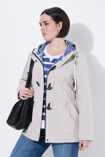Ulla Popken 846853 Giacca softshell Champagne - Giacche - Giacche taglie forti da donna