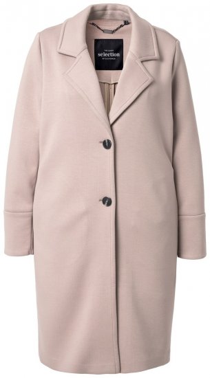 Ulla Popken 846929 Cappotto Beige - Cappotti - Cappotti taglie forti da donna