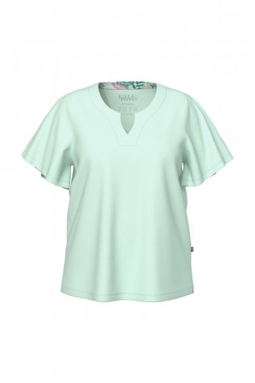 Ulla Popken 846971 Pigiama fantasia Verde chiaro - Pigiami/Loungewear - 