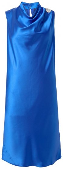 Ulla Popken 847862 Abito in raso Blu reale - Abiti estivi - Abiti estivi taglie forti