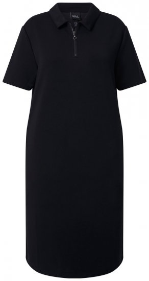 Ulla Popken 848105 Abito in felpa Nero - Abiti - Vestiti per tutte le taglie