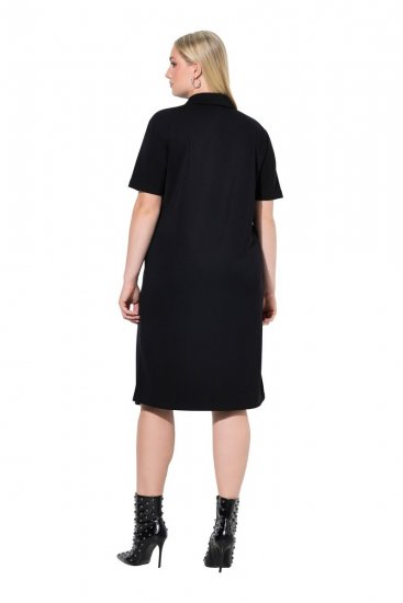 Ulla Popken 848105 Abito in felpa Nero - Abiti - Vestiti per tutte le taglie