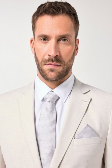 JP1880 849125 Set cravatta extra lunga Argento opaco - Cravatte e papillon - 