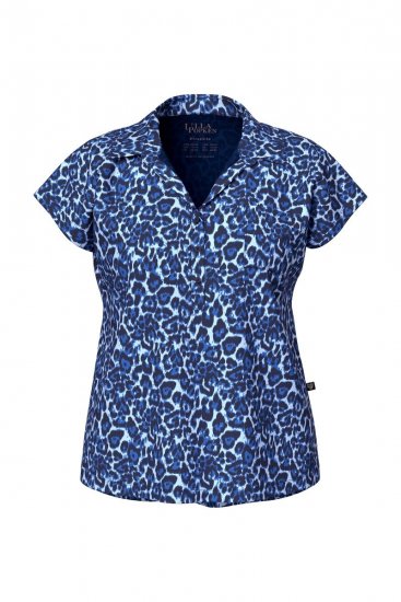 Ulla Popken 849144 Pigiama animalier Blu scuro - Pigiami/Loungewear - 