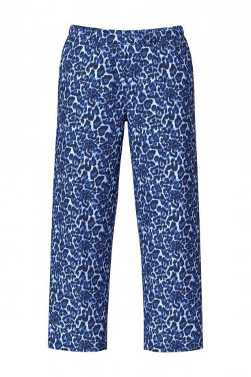 Ulla Popken 849144 Pigiama animalier Blu scuro - Pigiami/Loungewear - 