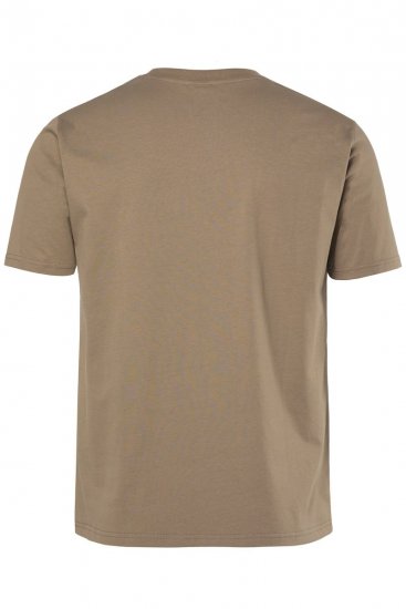 Men+ 448 T-shirt Endless Coast Grigio marrone - Magliette - Magliette Uomo Taglie Forti