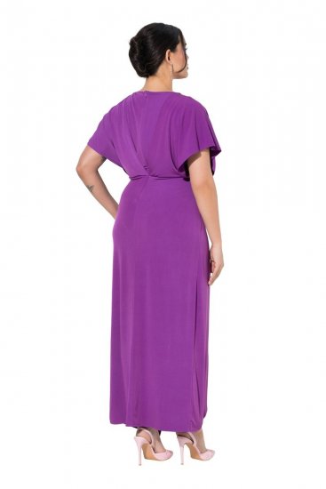 Ulla Popken 849533 Abito da sera Rosso bacca - Abiti da sera - Abiti da sera taglie forti