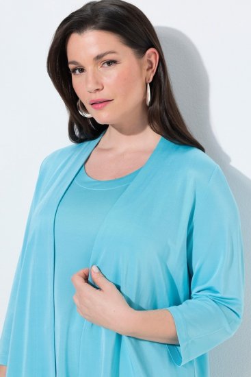 Ulla Popken 849620 Giacca Blu - Giacche - Giacche taglie forti da donna