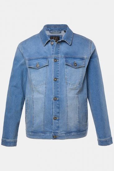 JP1880 849703 Giacca di jeans con molte tasche Blu indaco - Giubbotti - Giubbotti Uomo Taglie Forti