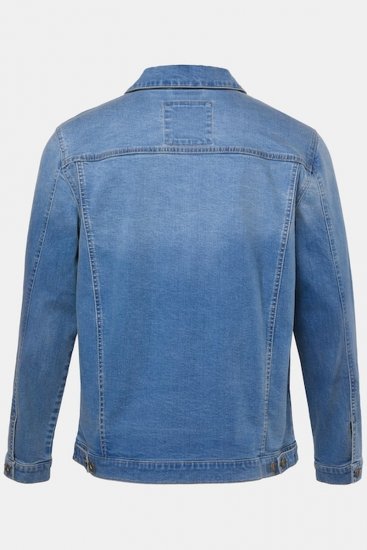 JP1880 849703 Giacca di jeans con molte tasche Blu indaco - Giubbotti - Giubbotti Uomo Taglie Forti
