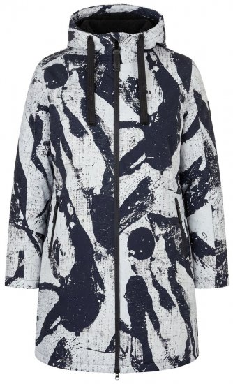 Ulla Popken 849984 Cappotto tecnico Grigio - Cappotti - Cappotti taglie forti da donna