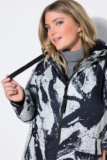 Ulla Popken 849984 Cappotto tecnico Grigio - Cappotti - Cappotti taglie forti da donna