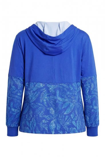 Ulla Popken 850339 Giacca tecnica Blu reale - Giacche - Giacche taglie forti da donna