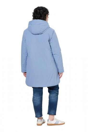 Ulla Popken 850361 Giacca tecnica Blu denim - Giacche - Giacche taglie forti da donna