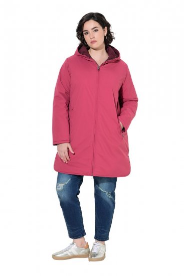 Ulla Popken 850361 Giacca tecnica reversibile HYPRAR Rosa chiaro - Giacche - Giacche taglie forti da donna