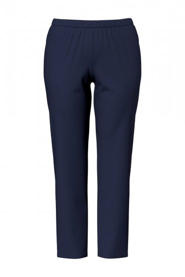 Ulla Popken 850403 Pigiama a fiori Blu scuro - Pigiami/Loungewear - 