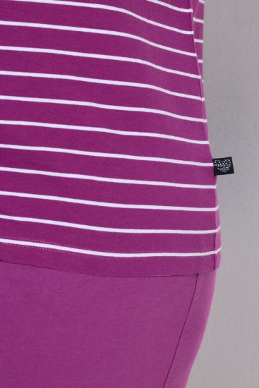 Ulla Popken 850403 Pigiama a fiori Viola - Pigiami/Loungewear - 