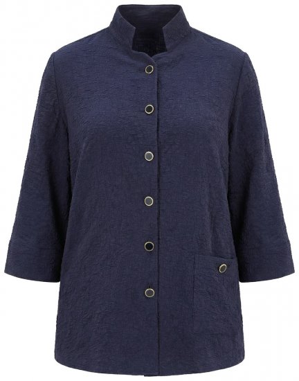 Ulla Popken 850615 Giacca Blu scuro - Giacche - Giacche taglie forti da donna