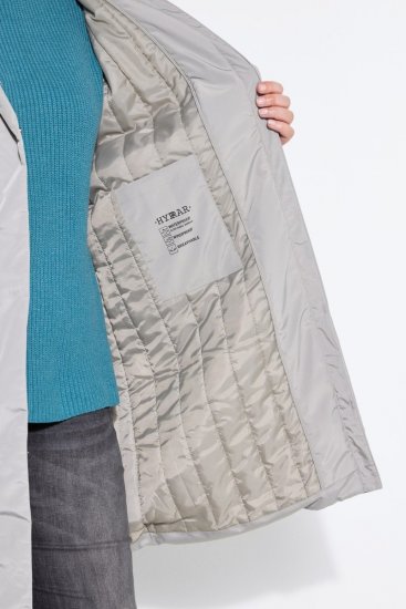 Ulla Popken 850774 Cappotto tecnico Grigio - Cappotti - Cappotti taglie forti da donna