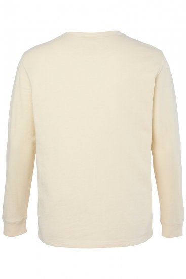JP1880 851075 T-shirt henley a maniche lunghe Grigio sabbia TALL - TALL T-shirts - T-Shirt per Uomini Alti
