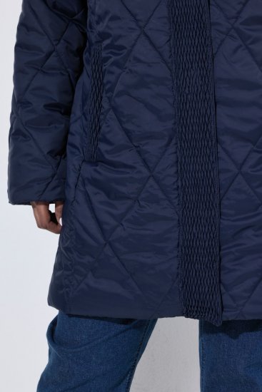 Ulla Popken 851123 Giacca trapuntata Blu scuro - Giacche - Giacche taglie forti da donna