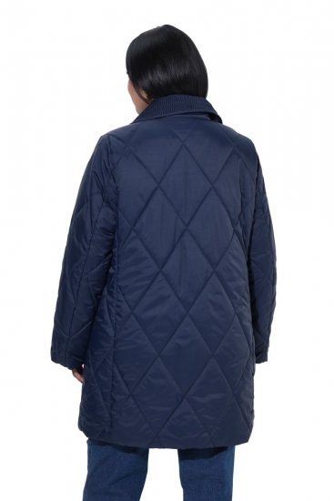 Ulla Popken 851123 Giacca trapuntata Blu scuro - Giacche - Giacche taglie forti da donna